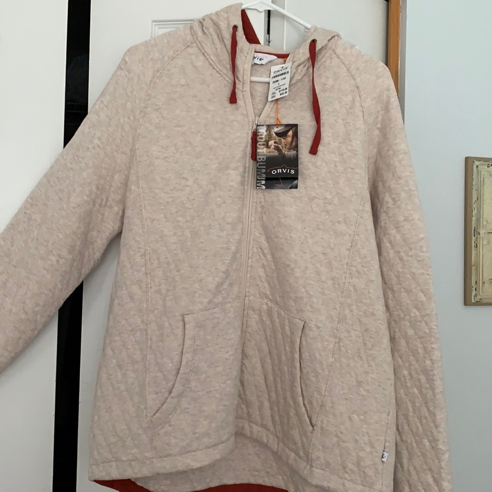 Or is Quilted Outdoor Hoody NWT